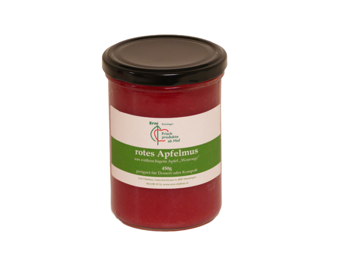 rotes Apfelmus – Bild 1